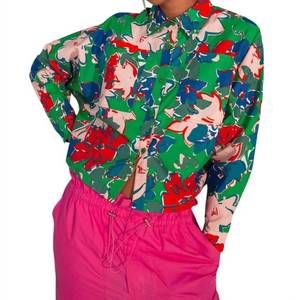 NEW L.F. MARKEY lennox button up shirt in lyon floral